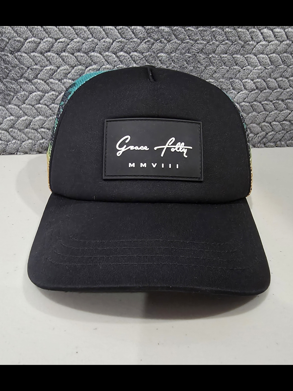 MMVIII Black Trucker Hat